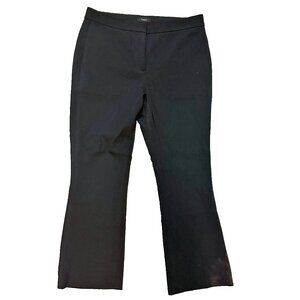 THEORY Erstina Pioneer Kick Flare Dress Pant Black Size 6